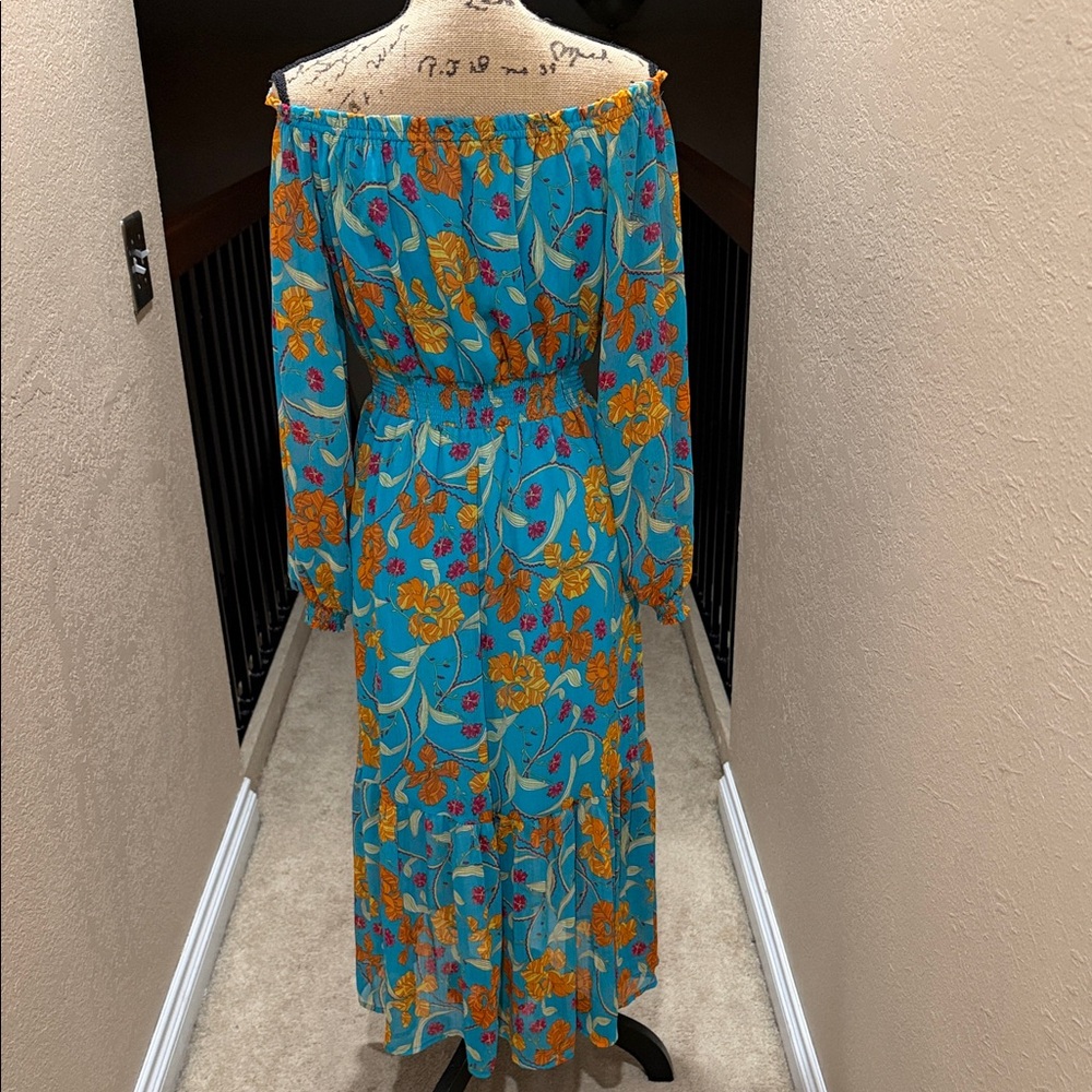 Sofia By Sofia Vergara Dresses Floral Long Sleeve Dress - Picture 5 of 6